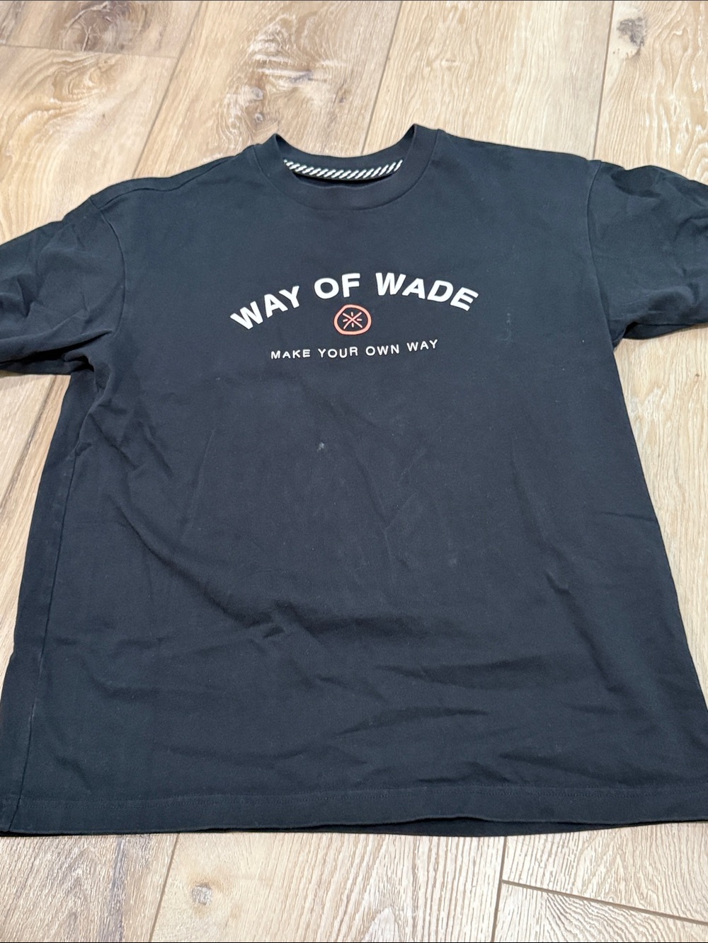 Way of Wade Men's Graphic Tee - Black; small